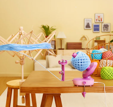 Caydo Electric Yarn Ball Winder Pro: Effortlessly Wind Yarn into Perfect Cakes