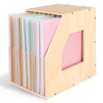 Caydo 4 Pack Scrapbook Paper Storage Organizer - Caydo